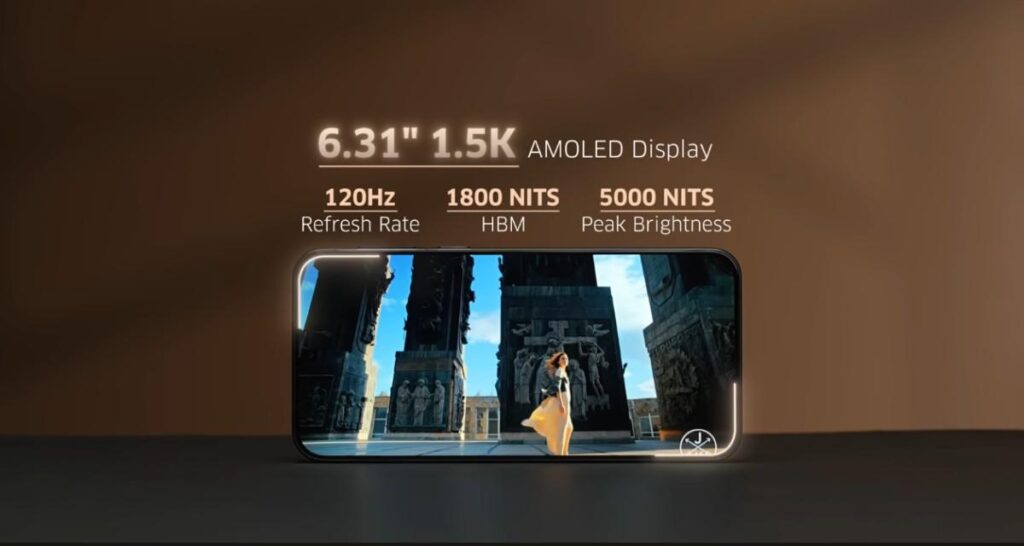 Vivo X200 Fe Design and Display
