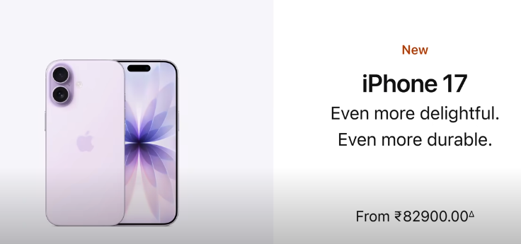 iPhone 17 Price & Availability