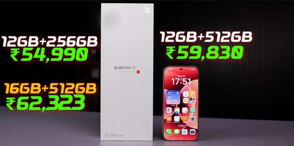Xiaomi 17 Price and Availability